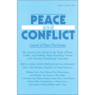 Peace Psychology in Germany