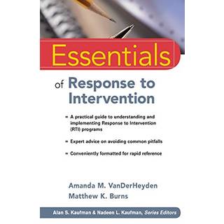 Essentials of Response to Intervention