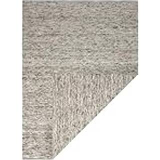 NEPAL 2100 naturlig grå tæppe - uldent, dobbeltsidet 140x190 cm