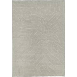 Håndtuftet uldtæppe Aaron