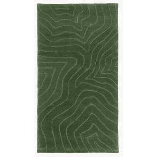 Håndtuftet uldtæppe Aaron