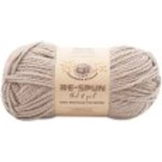 Lion Brand Yarn 843-124AE RE-SPUN TICK & QUICK GARN HAZELWOOD