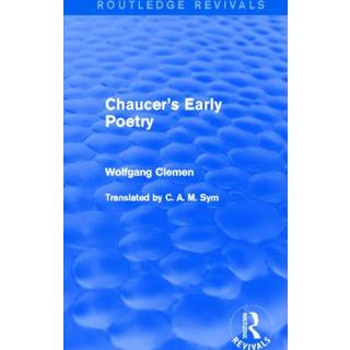 Chaucer's Early Poetry (Routledge Revivals)