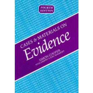 Cases and Materials on Evidence