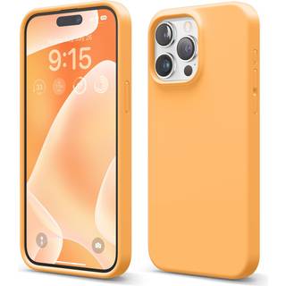 Elago Liquid Silicone Case kompatibel med iPhone 15 Pro Max Premium Quality Full Body Protection Case [4-lags stødbestandig struktur] Blød anti-s