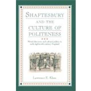 Shaftesbury and the Culture of Politeness