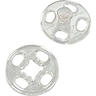 Chenkou Craft Plastic Snap Button Ryd Upick 6Size V?lg 100 stk (10mm)