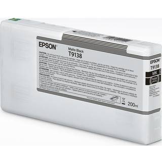Epson Matte Black T9138 - 200 ml blækpatron