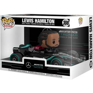 Funko Pop! Ride Super Deluxe: Lewis Hamilton racerbilen – 4-tommer vinylfigur, Mercedes-AMG Petronas