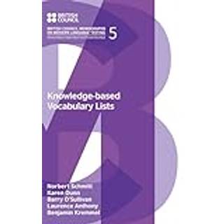 Knowledge-based Vocabulary Lists