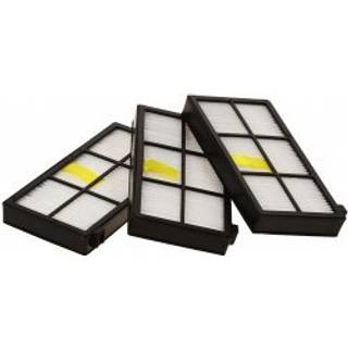 Hepa allergi-, Filter-Set, 3 Filter, kompatibel med iRobot Roomba 980, 990