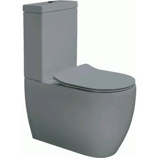 Lavabo Glomp BTW gulvstående toilet - Mat grå