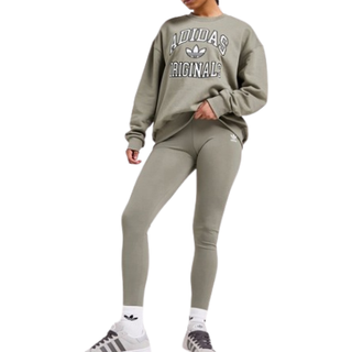 adidas Originals Højt taljede Leggings Sølvsten