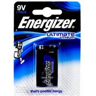Energizer Ultimate Lithium Batteri FR22 9V-Block Blister