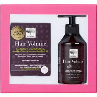 Hair Volume Gaveæske - værdi 396,- Hair Volume 30 tab + Shampoo 250 ml