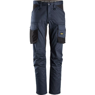 Snickers Workwear 6803 AllroundWork Servicebukser stretch, marineblå/sort Navy/sort
