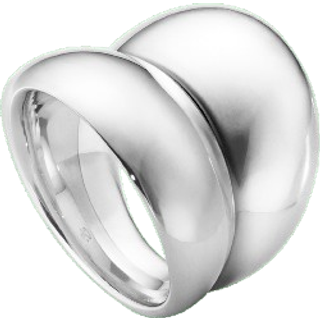 CURVE ring (str. 49), Georg Jensen, Sterlingsølv