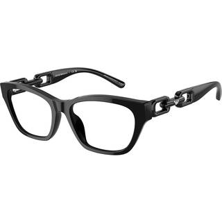 Emporio Armani EA3223U 5017 52 Briller Kvinder Black - Glossy Black - 52mm