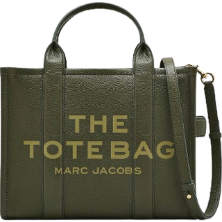 The Leather Medium Tote Bag, Forest