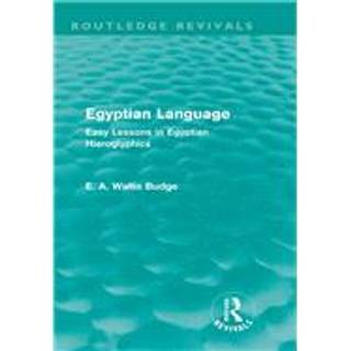 Egyptian Language (Routledge Revivals)