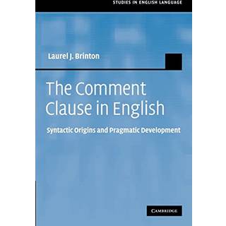 The Comment Clause in English