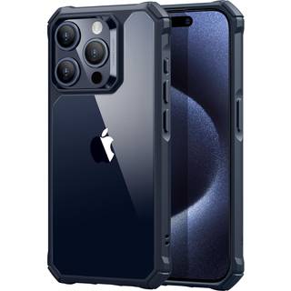ESR til iPhone 15 Pro Max Case Military-Grad Protection Shockproof Air Guard Corners guling-resistent akrylbagens bagerste telefon sag til iPhone