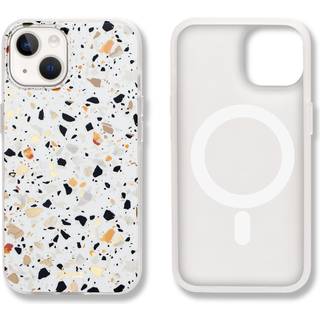 Sonix -sag til iPhone 15 14 13 | Kompatibel med MagSafe | 10ft drop testet | Marmor Terrazzo Confetti