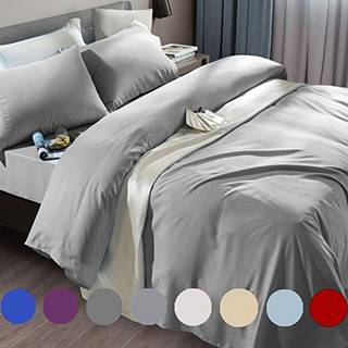 Sonoro Kate Seng ark sæt Super Soft Microfiber 1800 trådtælling Luksus egyptiske ark passer til 18-24 tommer Deep Pocket Madras rynke-6 stykke (g
