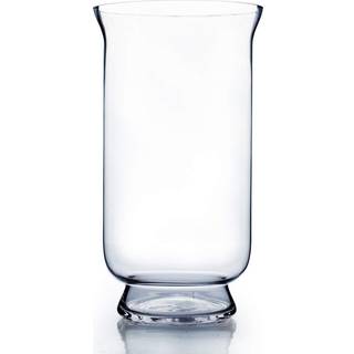WGV Unik buketvase 8 """" W 15 """" H Clear Tall Hurricane Glass Candle Holder Floral Planter Terrarium Home Wedding Event Decor 1 Piece (VHV0815)