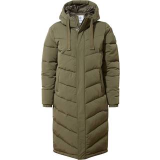 Tog 24 Tog 24 Green Raleigh Thermal Padded Hooded Long Coat
