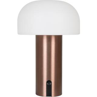 Soham Led Lampe - Lampe, Genopladelig, Hvid/Kobber