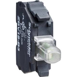 Schneider Lampeelement m/blink hvid led 230v