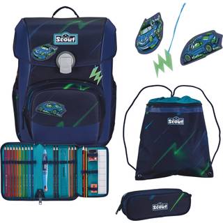 Scout Neo Exklusiv Superflash City Lights Schulranzenset