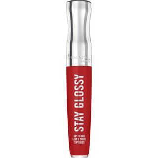 Rimmel London Stay Glossy 440 Firecracker Lip Gloss Non-Sticky Cruelty-Free Color and Shine Up til 6-timers slid Præcise applikator 0,18 oz