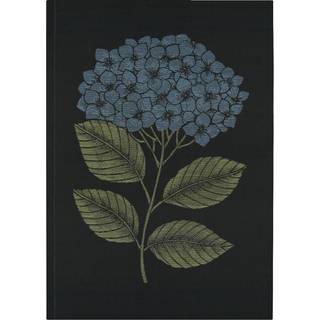Ekelund Linneväveri Hydrangea viskestykke 48x70 cm Sort-blå