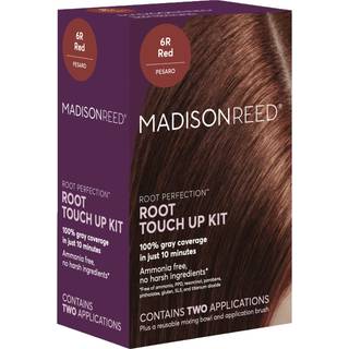 Madison Reed Root Perfection Permanent rod Touch Up Red 6R Pesaro 10 minutter til 100% grå roddækning Ammoniakfrit hårfarve To applikationer