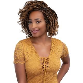 Janet Collection - Natural Afro Kinky Bulk Braid (Twin Pack) - 100% menneskehår - Braid i Hair Dreadlock Extensions (18 """" Natural)