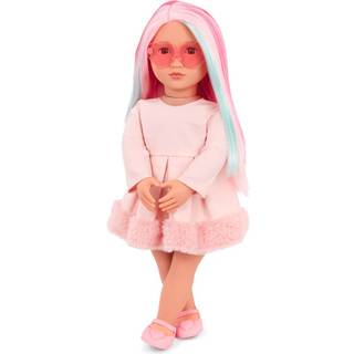 Our Generation dukke Rosa med farvet hår - 46 cm