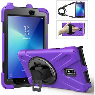Samsung Galaxy Tab Active 2 X-Formet kombo etui - Lilla