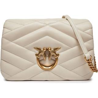 Pinko Love Click Puff Classic Crossover taske hvid