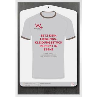 Ramme Stockholm Jersey Box Akrylglas Hvid 60x90 cm