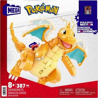 Mega Construx Pokemon Dragonite Mega Bloks Pokemon Construx Figur HKT25
