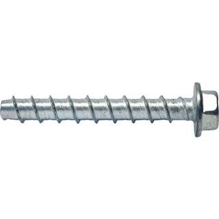 Expandet M-M betonbolt 12x160 mm, flange, EG, pk. 15stk