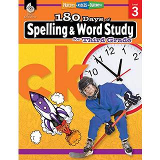 180 Days™: Spelling and Word Study for Third Grade
