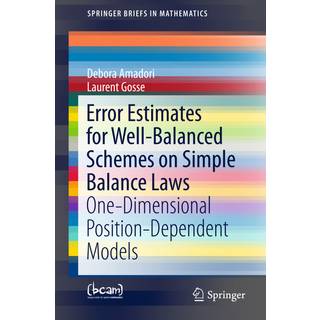 Error Estimates for Well-Balanced Schemes on Simple Balance Laws