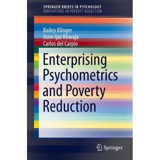 Enterprising Psychometrics and Poverty Reduction