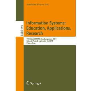 Information Systems: Education, Applications, Research