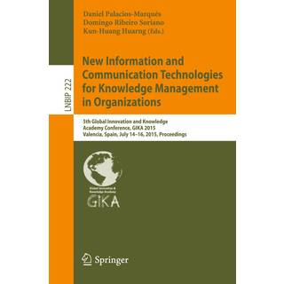 New Information and Communication Technologies for Knowledge Management in Organizations