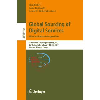 Global Sourcing of Digital Services: Micro and Macro Perspectives