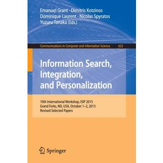 Information Search, Integration, and Personalization